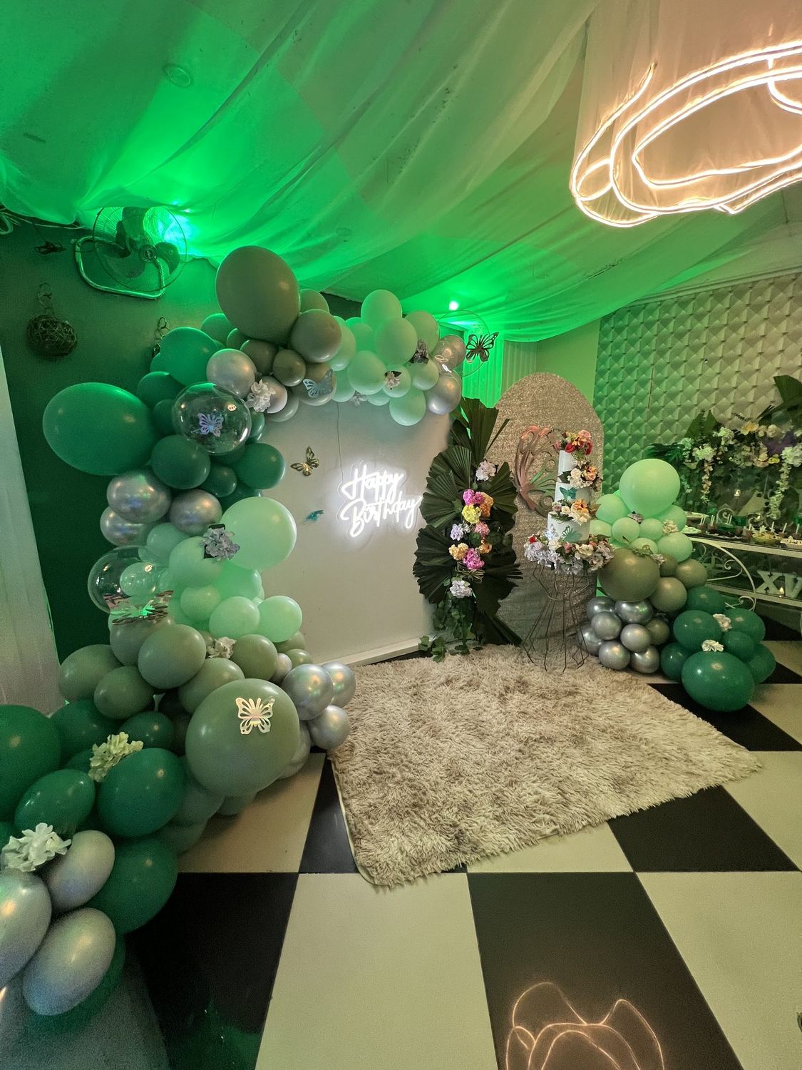 Fondo de cumpleaños — Banquetes Altovar