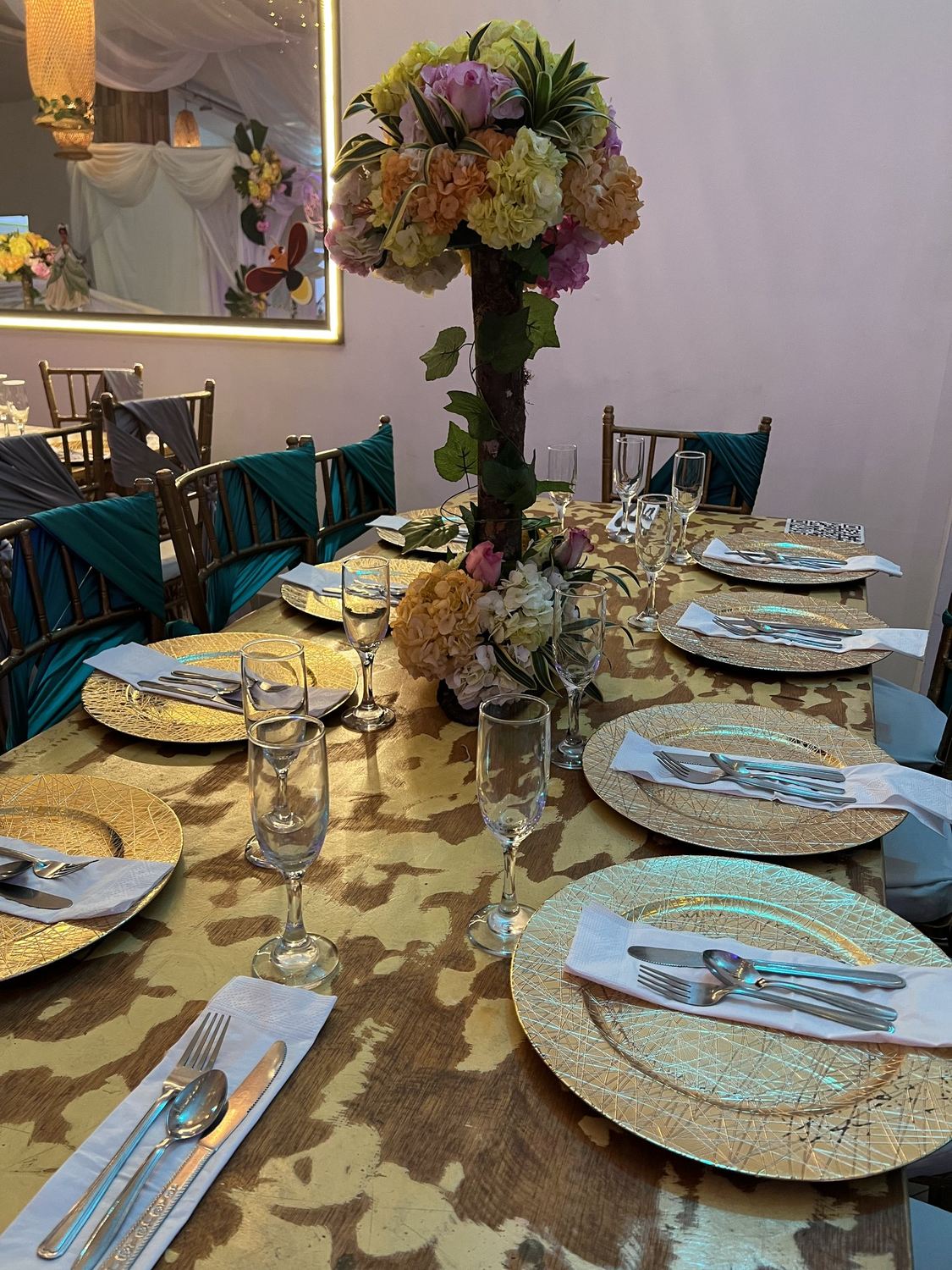 Centros de mesa — Banquetes Altovar