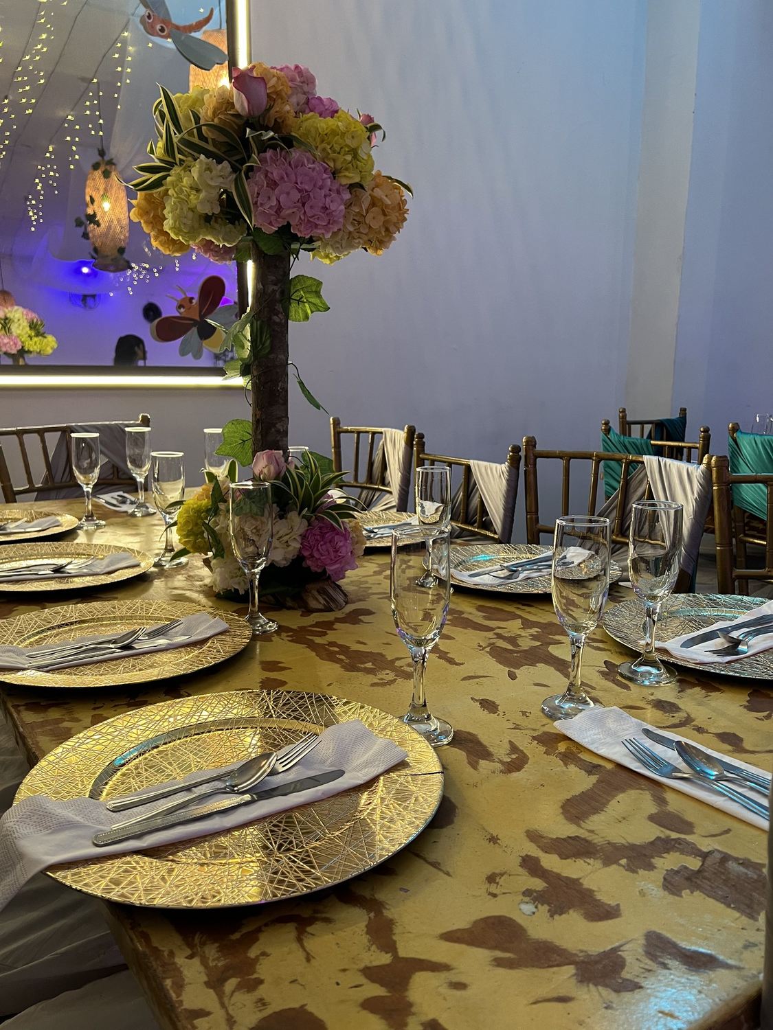 Centros de mesa — Banquetes Altovar