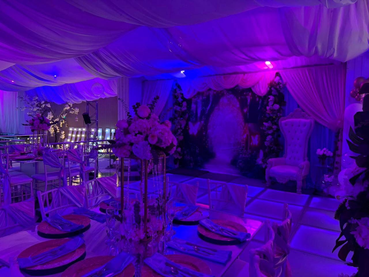 Luces y neón — Banquetes Altovar
